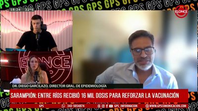 Diego Garcilazo Sarampión: Entre Rios recibió 16 mil dosis para reforzar la vacunación